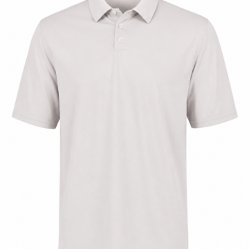 White Short Sleeve Polo Shirt
