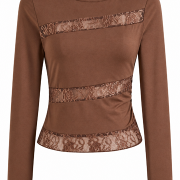 Olive Green Long Sleeve Henley Top